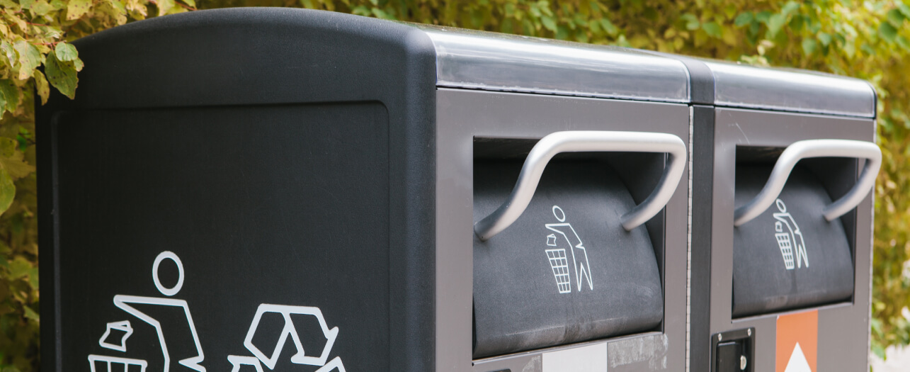 Smart garbage bin trolleys