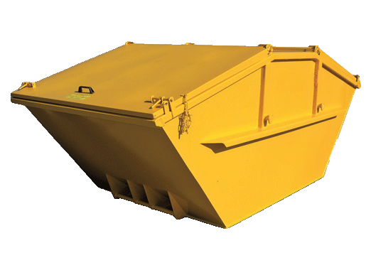 7 CBM Special Type Covered Top Waste Skip